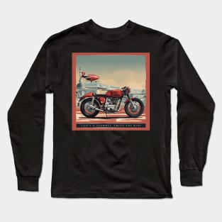 Life is a journey, enjoy the ride motorcycle Long Sleeve T-Shirt